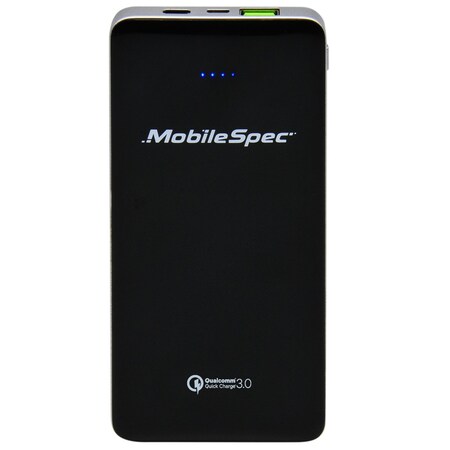 Mobilespec 10,000mAh Rechargeable Power Bank MBS02103